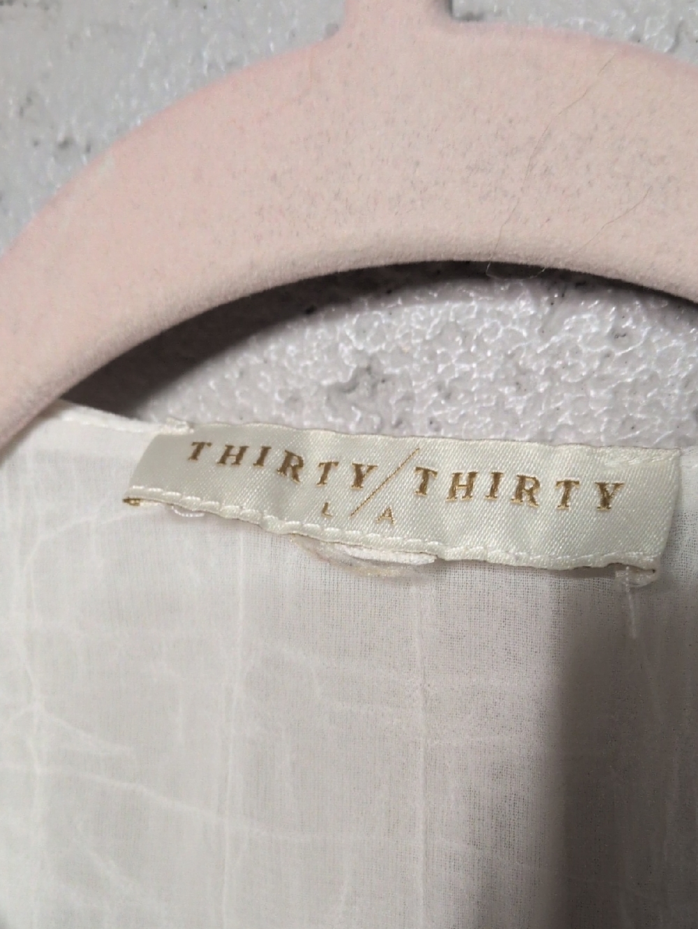 Sheer Lightweight Ivory Ruffle Trim Tie-Front Blouse Size XS, Bohemian, Romantic - Picture 4 of 8